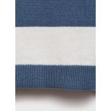 MANGO KIDS - SAMMY - Trui - Saffier/Wit - Lange Mouw