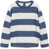 MANGO KIDS - SAMMY - Trui - Saffier/Wit - Lange Mouw