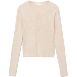 Mango Kids - Gebreide Trui - Zacht Katoen - Ronde Hals