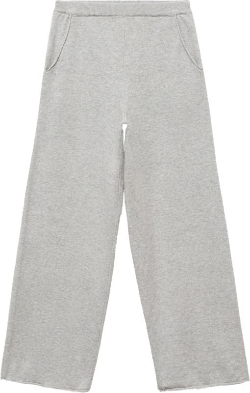 Mango Kids - Broek - 100% Katoen - Lang - Met Elastische Tailleband