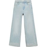 Mango - Jeans - Wide Leg - Katoen - Gerafelde Details - 5-Pockets