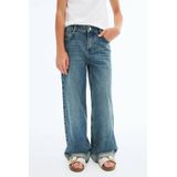 MANGO KIDS - WIDE1 - Jeans - Blauw - Loosefit