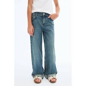 MANGO KIDS - WIDE1 - Jeans - Blauw - Loosefit