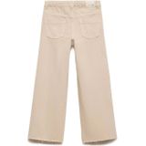 Mango Kids - Wide Leg Jeans - Blauw - 100% Katoen - Vijf Zakken
