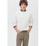 MANGO TEEN - Sweater - Wit - 100% Katoen