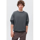 MANGO TEEN - Sweater - Antraciet - Lange Mouwen - Ronde Hals