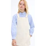 Mango Kids - Spijkerjurk - Ecru