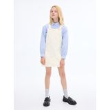 Mango Kids - Spijkerjurk - Ecru