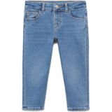 Mango - Jeans - Middenblauw - Regular Fit - Stretchdenim