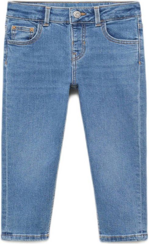 Mango - Jeans - Middenblauw - Regular Fit - Stretchdenim