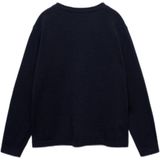 Mango Kids - Fijn Gebreid Vest - Donkerblauw