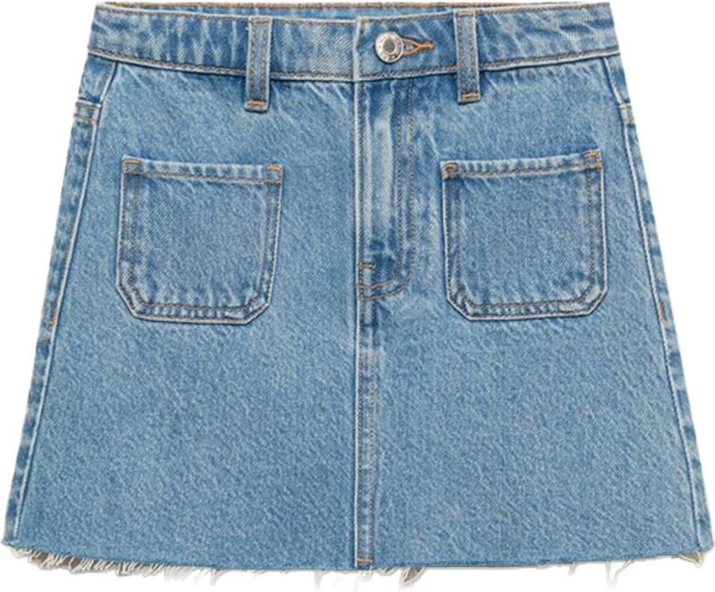 Mango Kids - Spijkerrok - Light Blue Denim