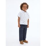 Mango - Ribbroeken - Katoen - Regular Waist - Met Elastische Tailleband