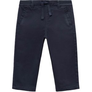 Mango - Ribbroeken - Katoen - Regular Waist - Met Elastische Tailleband