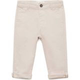 Mango - Kids - Casual Broek - Wit - Regular Fit