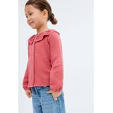 Mango - Blouse - 100% Katoen - Peter Pan-kraag - Broderie Details