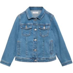 MANGO KIDS - ALLEGRA1 - Tussenjas - Blauw - Denim