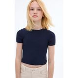 Mango Kids - T-shirt - Diepblauw