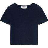 Mango Kids - T-shirt - Diepblauw