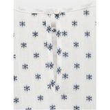 Mango Kids - Blouse - Katoen en Polyester - Lange Pofmouwen - Ronde Hals