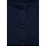 Mango Kids - Vest - Zacht Gebreid Katoen en Acryl - Ronde Hals - Knoopsluiting