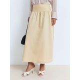 MANGO - Finoa - Rok - Lichtgeel - 7/8 lengte