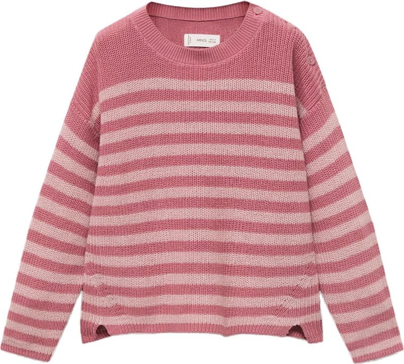 MANGO KIDS - ELIZA - Gebreide Trui - Rosa / Oudroze