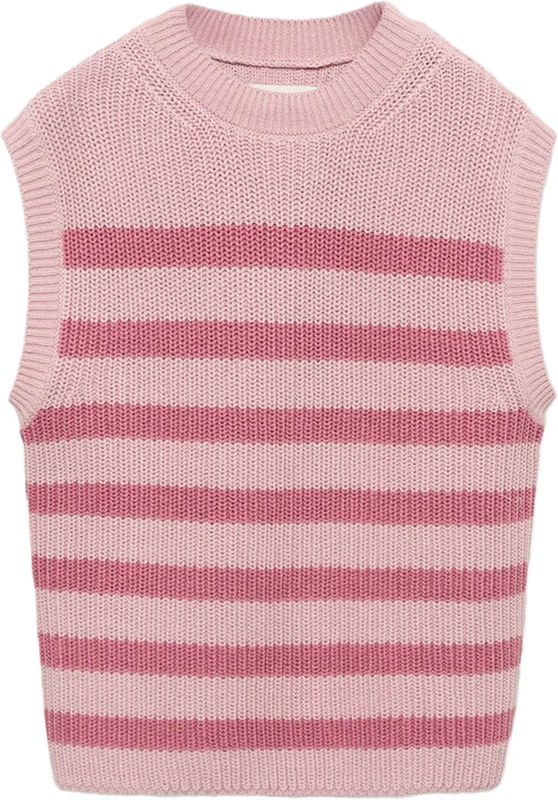 MANGO KIDS - MATILDA - Trui - Rosa / Donkerroze