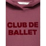 MANGO KIDS - BALLET - Sweatshirt - Bessen/Wijnrood - Lange Mouw