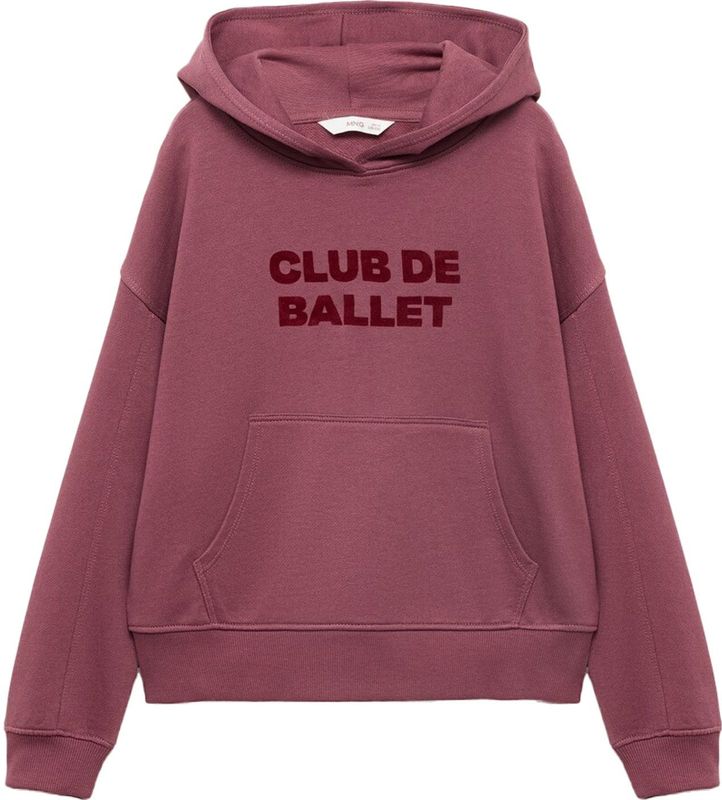 MANGO KIDS - BALLET - Sweatshirt - Bessen/Wijnrood - Lange Mouw