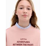 MANGO KIDS - CHAPTER - Sweatshirt - Rosa - Lange Mouw