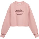 MANGO KIDS - CHAPTER - Sweatshirt - Rosa - Lange Mouw