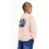 Mango - Sweater - Beige - 100% Katoen - Lange Mouwen