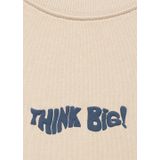 Mango - Sweater - Beige - 100% Katoen - Lange Mouwen