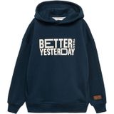 MANGO KIDS - BETTER - Sweatshirt - Ivoor/Navy