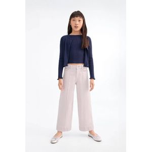 Mango Kids - Jeans - Blauw - Katoen - Straight Pasvorm