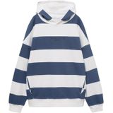 MANGO KIDS - STRIPHO - Sweatshirt - Marine - Zwart - Wit