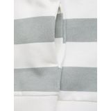 MANGO KIDS - Sweatshirt - Grijs/Wit - Losse Pasvorm - Lange Mouw