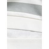 MANGO KIDS - Sweatshirt - Grijs/Wit - Losse Pasvorm - Lange Mouw