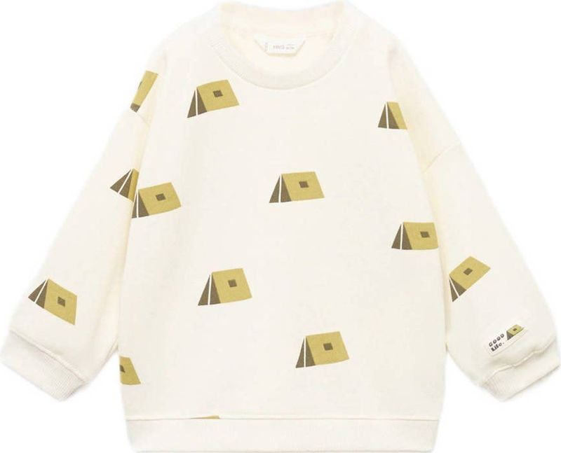 Mango Kids - Sweater - Ecru