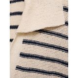 Mango - Maxi Jurk - Ecru - Katoen - Korte Mouwen