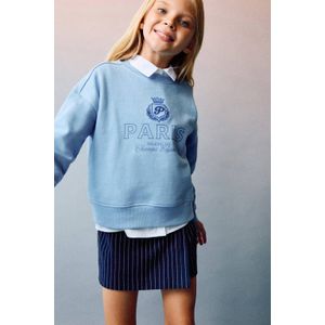 MANGO KIDS - PARIS - Sweatshirt - Lichtblauw / Donkerblauw