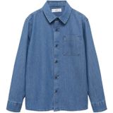 MANGO KIDS - Overhemd - Blauw - TONI - Denim