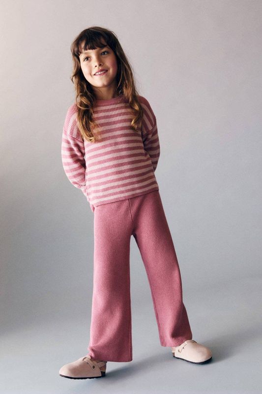 Mango Kids - Broek - 100% Katoen - Lange Lengte