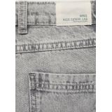 Mango - Wide Leg Jeans - Grijs - 100% Katoen