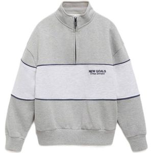 Mango Kids - Sweater - Grijs