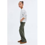 Mango - Cargobroek - Flared Pasvorm - Zacht Katoen