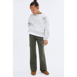 Mango - Cargobroek - Flared Pasvorm - Zacht Katoen