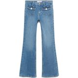 Mango Kids - Flared Jeans - Blauw - Denim