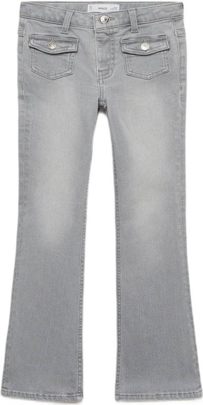 Mango Kids - Flared Fit - Jeans - Blauw - Katoen